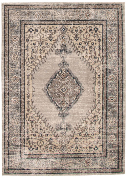 Tapis Octavian Bijar Ivoire - 3'11 x 5'11|Carpette Octavian Bijar ivoire - 3 pi 11 po x 5 pi 11 po| D29O6D1L