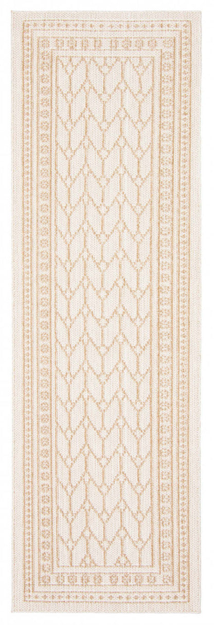Tapis Thandazile taupe - 2'6 x 12'0|Carpette Thandazile taupe - 2 pi 6 po x 12 pi 0 po|D86F3PJ7