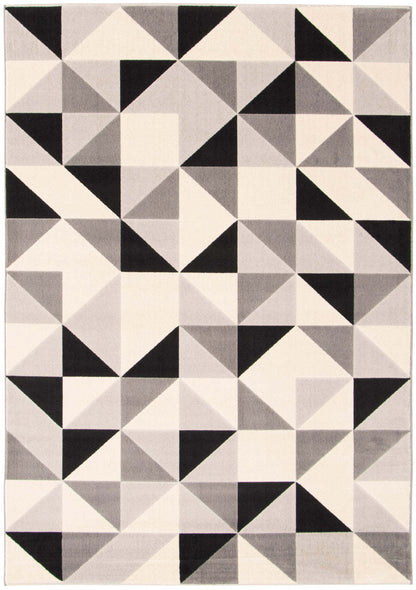 Nuria Black 3'11 x 5'7 Area Rug|Tapis Nuria noir 3 pi 11 po x 5 pi 7 po|D86FVGFS