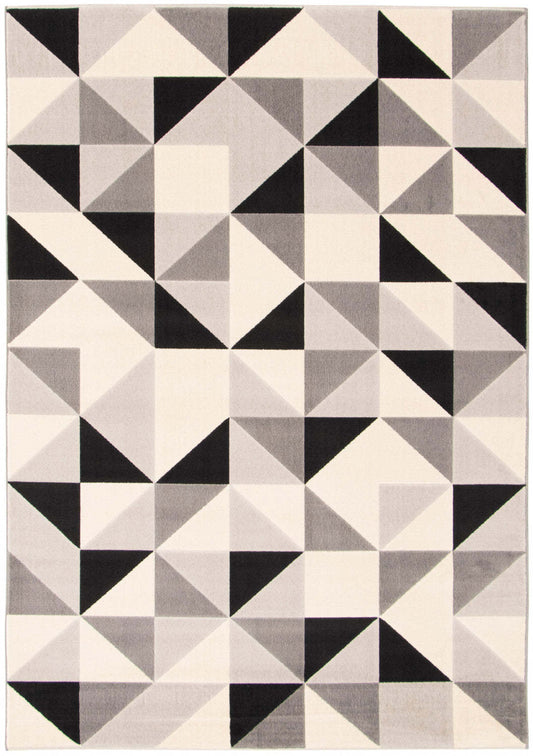 Nuria Black 3'11 x 5'7 Area Rug|Tapis Nuria noir 3 pi 11 po x 5 pi 7 po|D86FVGFS