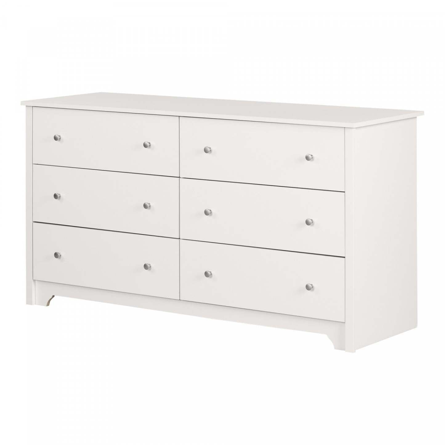 Commode Vito à 6 tiroirs - Blanc Pur | Commode Vito 6 Tiroirs - Blanc Solide