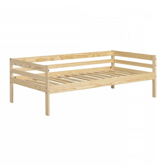 Lit simple de repos Sweedi Twin Daybed - Bois naturel
