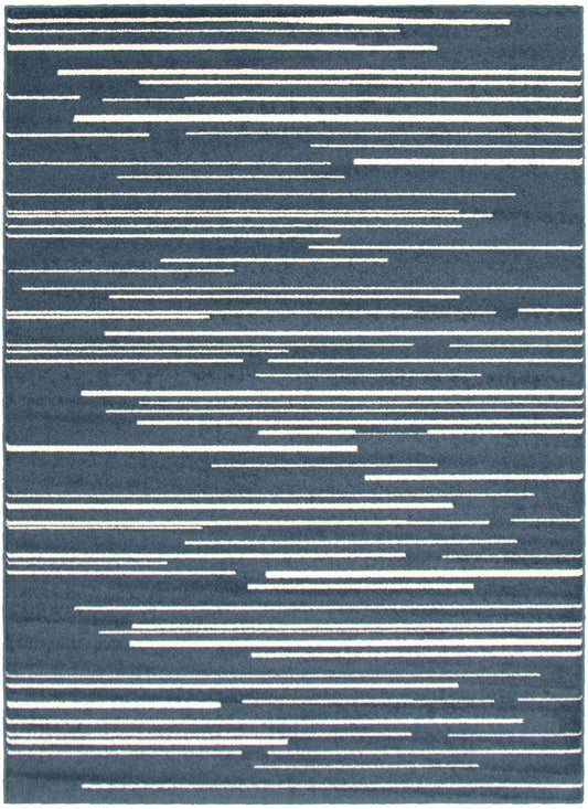 Tapis Faith Prol-Crème - 3'11 x 5'7|Carpette Faith couleur pétrole-crème - 3'11 x 5'7| D2ATA328