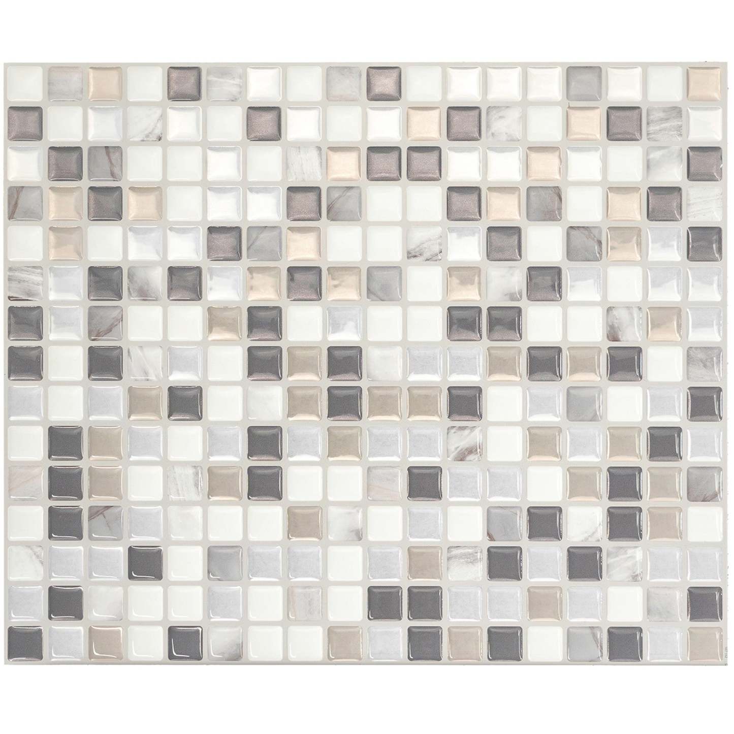 Smart Tiles peler et coller 4 feuilles 12 x 10 dosseret - Minimo Noche
