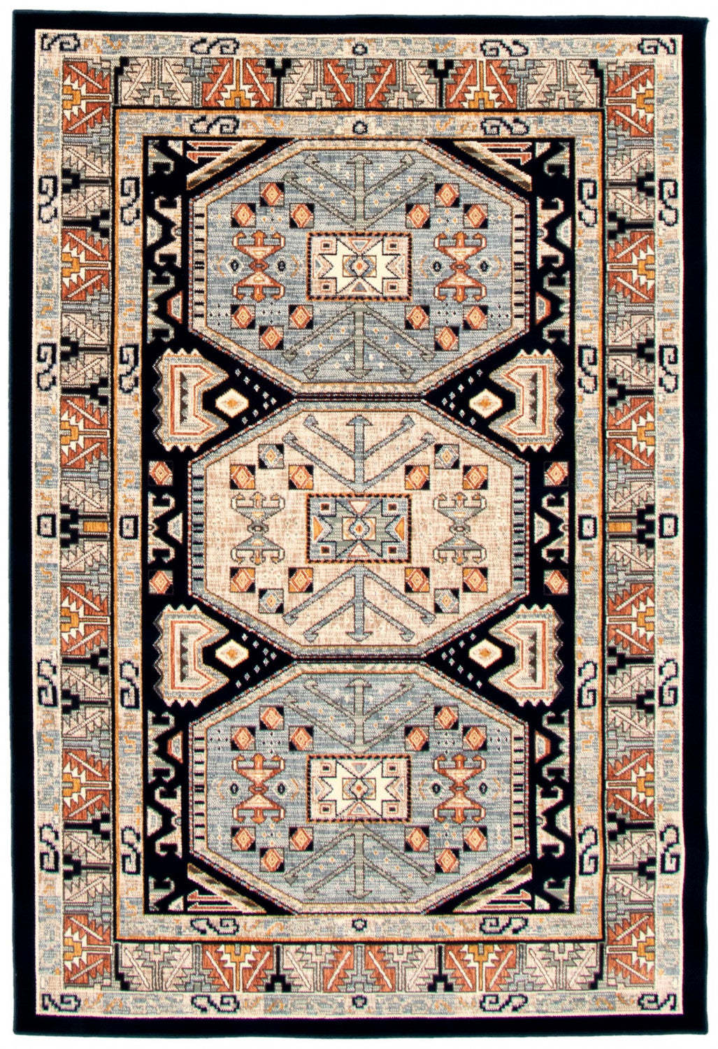 Quincy Navy Blue Area Rug - 7'10 x 10'2|Carpette Quincy bleu marine - 7 pi 10 po x 10 pi 2 po |D2B56RSQ