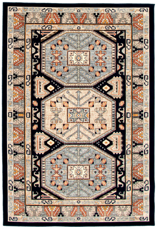 Quincy Navy Blue Area Rug - 7'10 x 10'2|Carpette Quincy bleu marine - 7 pi 10 po x 10 pi 2 po |D2B56RSQ