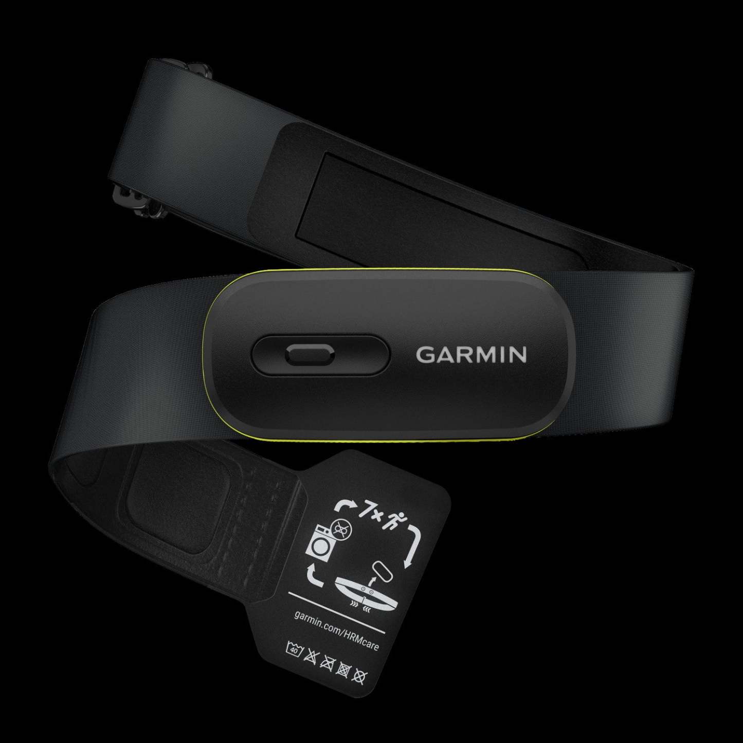 Garmin Hrm 600 Moniteur de Fréquence Cardiaque Xs-s, Noir/Jaune, Dynamique de Course, Suivi de Fitness, Batterie de 2 mois, Bluetooth, Ant+
