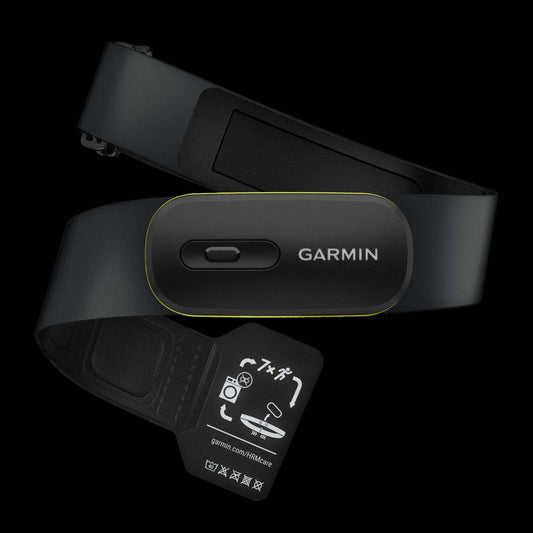 Garmin Hrm 600 Moniteur de Fréquence Cardiaque Xs-s, Noir/Jaune, Dynamique de Course, Suivi de Fitness, Batterie de 2 mois, Bluetooth, Ant+