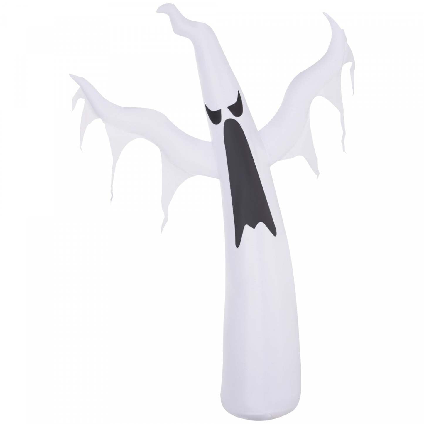 Homcom 6ft White Ghost Gonflable Halloween Décoration|Homcom Halloween Gonflable Fantôme Blanc