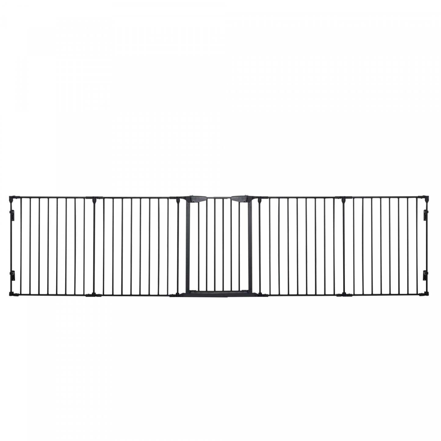 Pawhut Parc D'intérieur Pliable Pour Chien De Petite Et Moyenne Taille Avec Porte, 5 Panneaux, 2|Pawhut Dog Playpen Indoor, Pliable Pet Fence Puppy Pen For Small Medium Dogs With Door, 5 Panels, 29 D