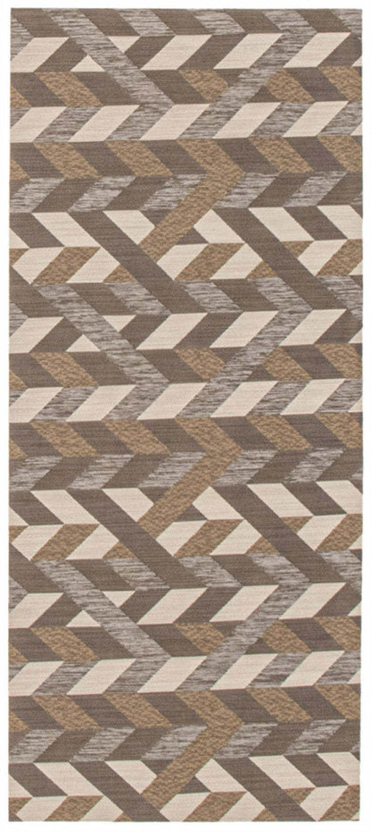 Bellezza Brun Foncé 2'2 x 5'0 Tapis d'Area|Carpette Bellezza brun foncé 2 pi 2 po x 5 pi 0 po|D21O2AY1