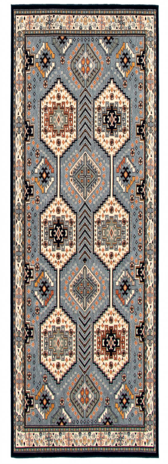 Quincy Aqua Area Rug - 2' 8 x 10'|Carpette Quincy bleu - 2 pi 8 pox 10 pi|D2CU9OMD