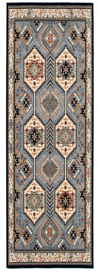 Quincy Aqua Area Rug - 2' 8 x 10'|Carpette Quincy bleu - 2 pi 8 pox 10 pi|D2CU9OMD