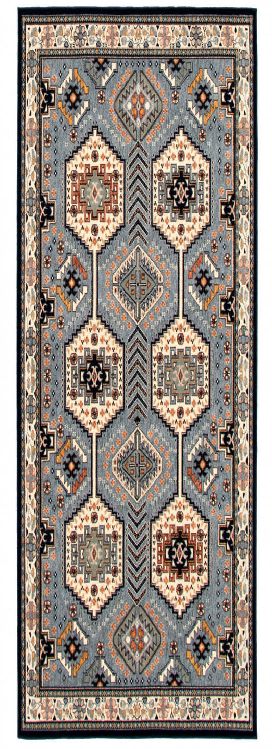 Quincy Aqua Area Rug - 2' 8 x 10'|Carpette Quincy bleu - 2 pi 8 pox 10 pi|D2CU9OMD
