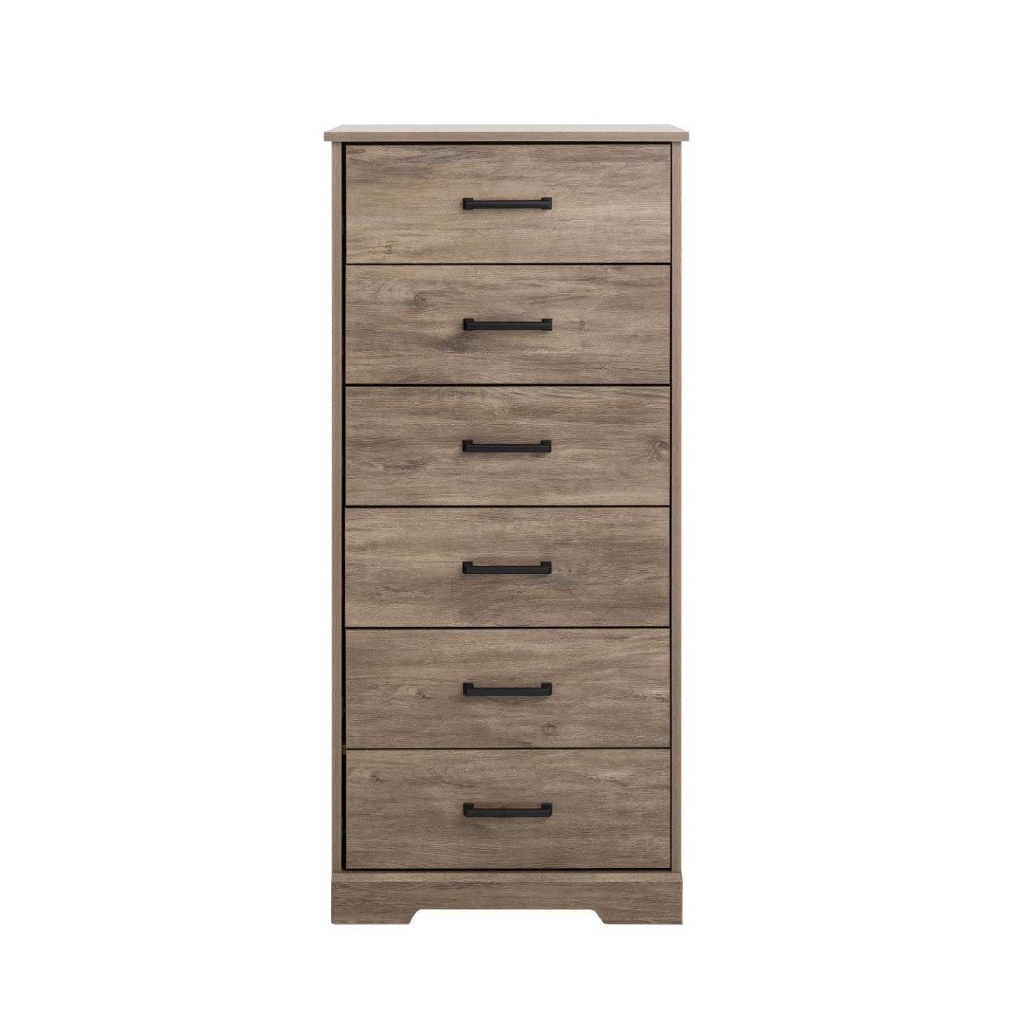 Prepac Rustic Ridge 23.75 6-Drawer Chest - Brown|Commode verticale Rustic Ridge de Prepac de 23,75 po à 6 tiroirs - brune