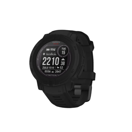 Garmin Instinct® 2 Solar Tactical Edition Gps Smartwatch - Randonnée Avec Support Multi-gnss - Noir|Garmin Instinct® 2 Solar Tactical Edition Montre Gps Intelligente - Randonnée Avec Support Multi-gnss