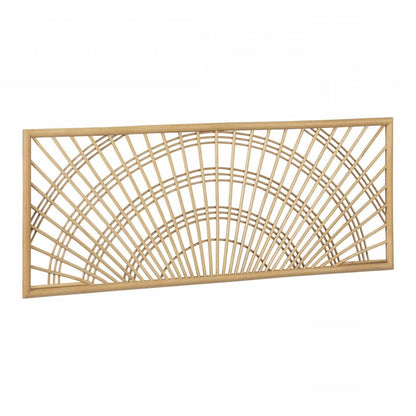 Tête de lit murale en rotin Balka - Sunrise Natural|Tête de lit murale Balka en rotin - naturel, levier de soleil