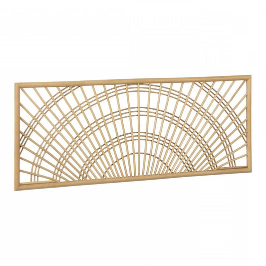 Tête de lit murale en rotin Balka - Sunrise Natural|Tête de lit murale Balka en rotin - naturel, levier de soleil