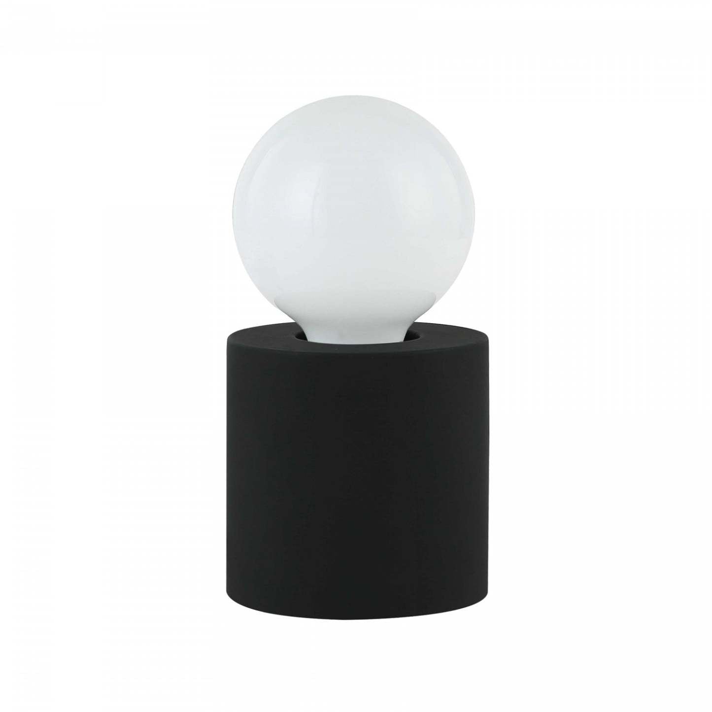 Dainolite Tonya 1 Light Table Lamp Matte Black|Lampe de table Tonya de Dainolite avec fini noir mat et 1 ampoule