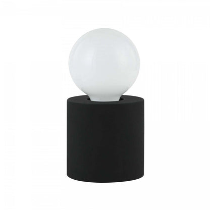 Dainolite Tonya 1 Light Table Lamp Matte Black|Lampe de table Tonya de Dainolite avec fini noir mat et 1 ampoule