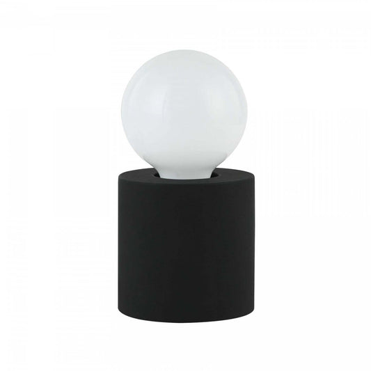Dainolite Tonya 1 Light Table Lamp Matte Black|Lampe de table Tonya de Dainolite avec fini noir mat et 1 ampoule