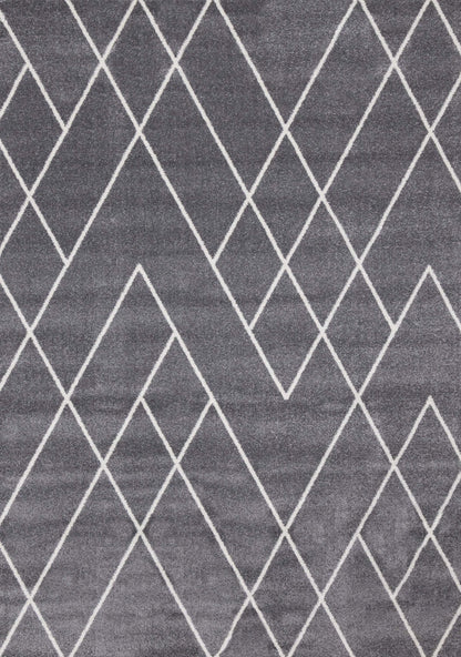 Carpette Covington à motifs de lignes géométriques - 5 pi 3 po x 7 pi 7 po