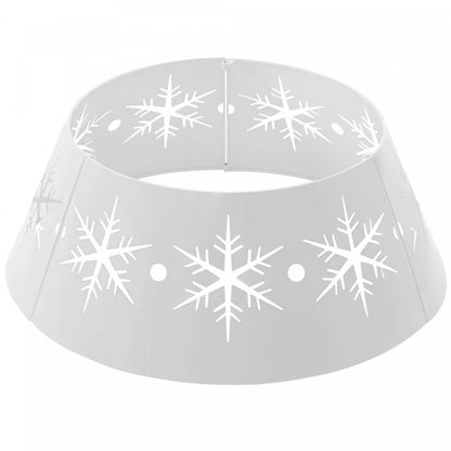 Homcom 26 Col De Sapin De Noël Avec Motifs De Flocons De Neige Creux Pour La Maison|Homcom 26 Christmas Tree Collar With Hollow Snowflake Patterns For Home