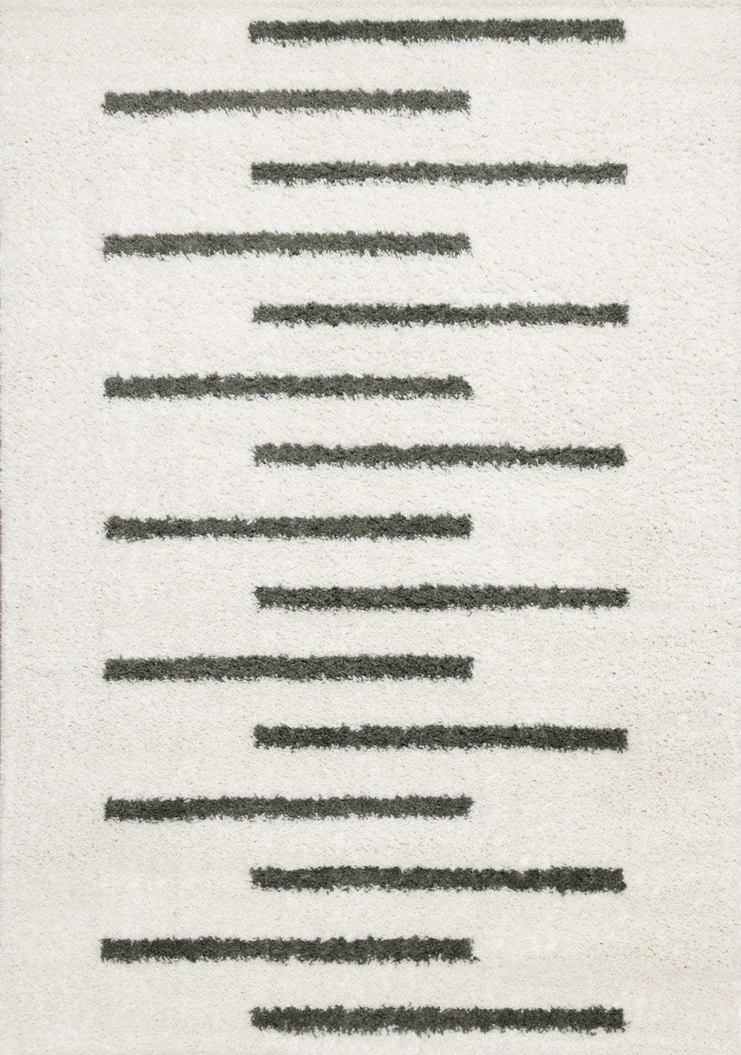 Carpette douce Taylor à motif de lignes - 7 pi 10 po x 10 pi 6 po