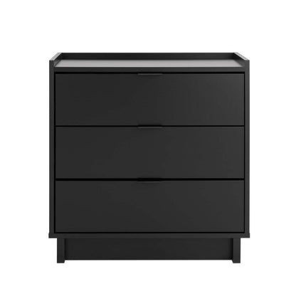Prepac Simply Modern 26.5 3-Drawer Nightstand - Black|Table de nuit Simply Modern de Prepac de 26,5 po à 3 tiroirs - noire