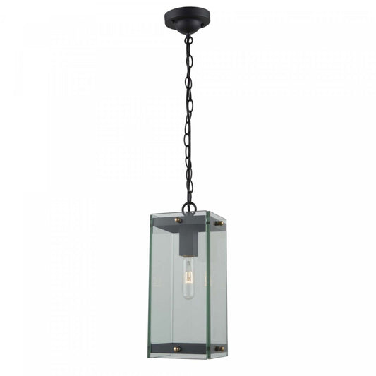 Luminaire suspendu extérieur à 1 lumière Bradgate II | Luminaire suspendu II Bradgate à 1 ampoule pour l'extérieur | D06H1O6Q