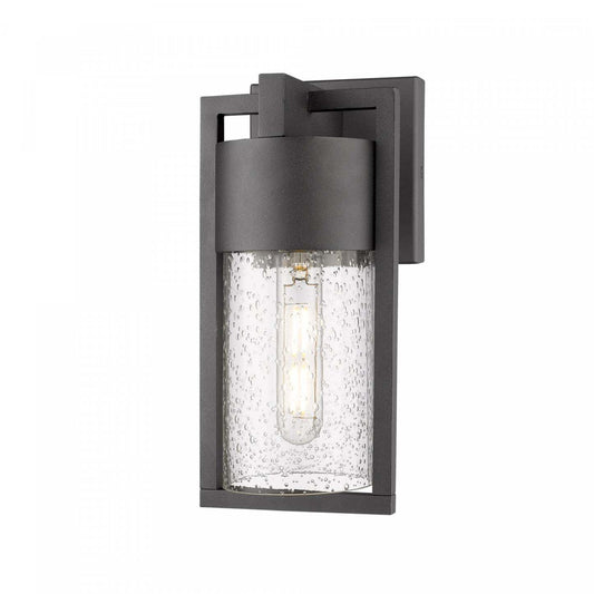 Bond 1-Light Charcoal Outdoor Wall Light I | Applique murale I Bond anthracite à 1 ampoule pour l'extérieur | D06HO2A4