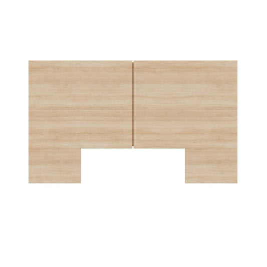 Nordika James Queen Headboard - Chêne blond naturel|Tête de lit James Nordika - chêne blond naturel