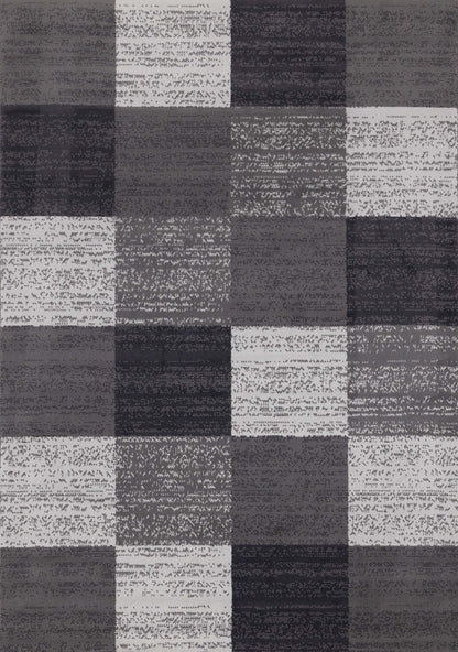 Florence Distressed Blocks Indoor Area Rug - 4'7 x 6'7|Tapis d'intérieur à motifs de blocs vieillis Florence - 4 pi 7 po x 6 pi 7 po