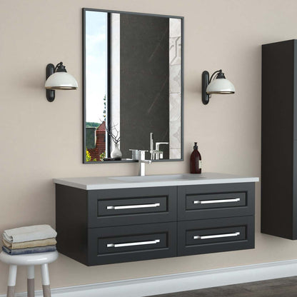 Miroir Border Black 40|Miroir Border de 40 po noir