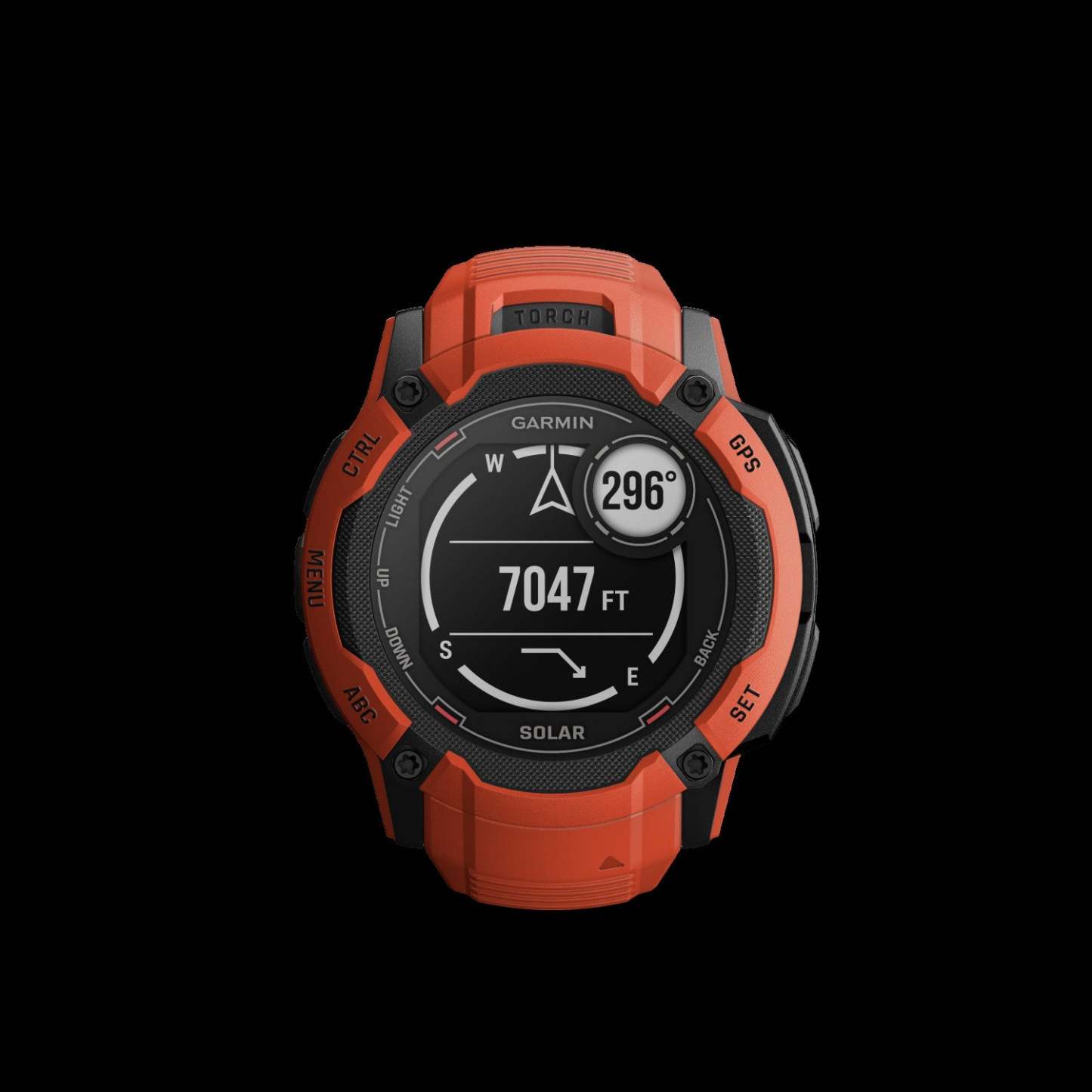 Garmin Instinct® 2x Solar Gps Smartwatch - Suivi De La Santé Et De La Condition Physique Avec Multi-band Gnss - Flame Re|Montre Connectée Garmin Instinct® 2x Solar Gps - Suivi De La Santé Et De La Condition Physique Avec