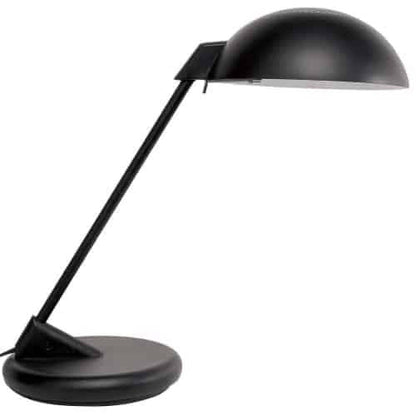 Lampe de bureau de Dainolite avec finition noir mat