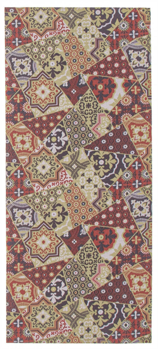 Bellezza Rouge 2'2 x 4'0 Tapis d'aire - S de 2|Carpette Bellezza rouge 2 pi 2 po x 4 pi 0 po - Ensemble de 2|D23R6U89