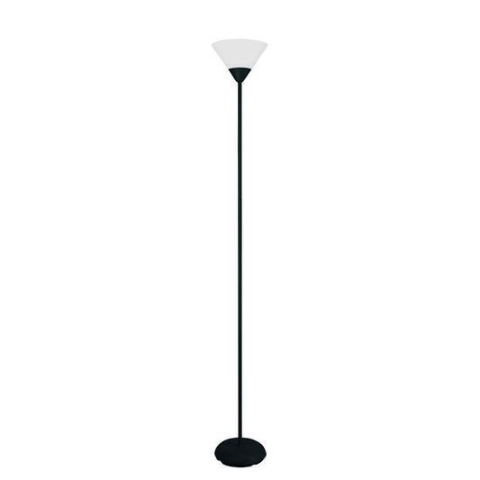 Simple Designs 1 Light Stick Torchiere Lampadaire|Lampe à pied torchère Elegant Designs à 1 ampoule avec pied mince|D21BUYHU
