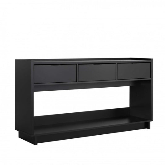Console de buffet Prepac Simply Modern - Noire