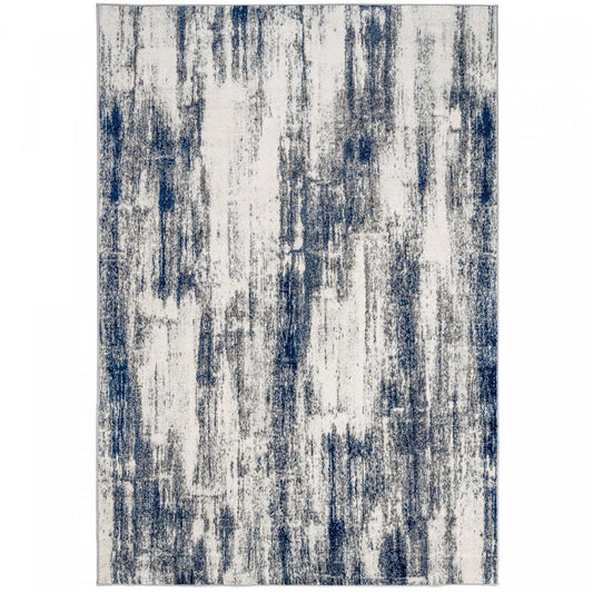 Tapis Roma Rio bleu marine 8 x 11 | D80GI9T6