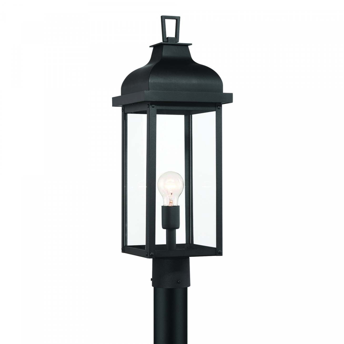Madrid 1 Light Outdoor Post Light, Black Lamp | Luminaire D’exterieur Madrid A 1 lampe, Noir