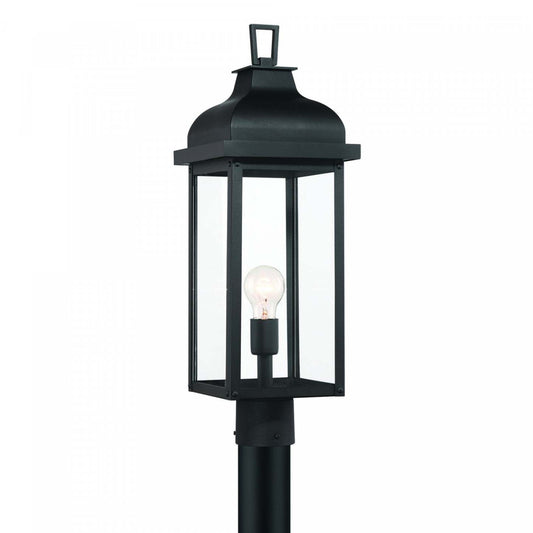 Madrid 1 Light Outdoor Post Light, Black Lamp | Luminaire D’exterieur Madrid A 1 lampe, Noir
