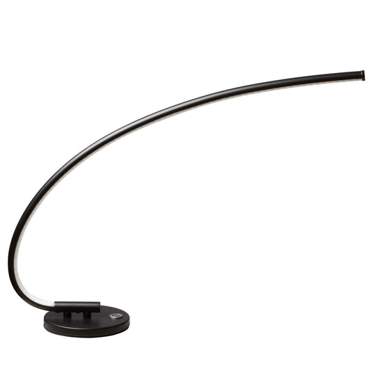 Lampe de bureau Dainolite 18w finition noire|Lampe de bureau de Dainolite avec finition noire et ampoule à DEL de 18 W