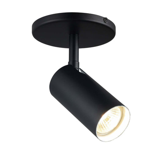 Dainolite Stanly 1 Light Spotlight Matte Black Lamp|Projecteur Stanly de Dainolite avec fini noir mat et 1 ampoule