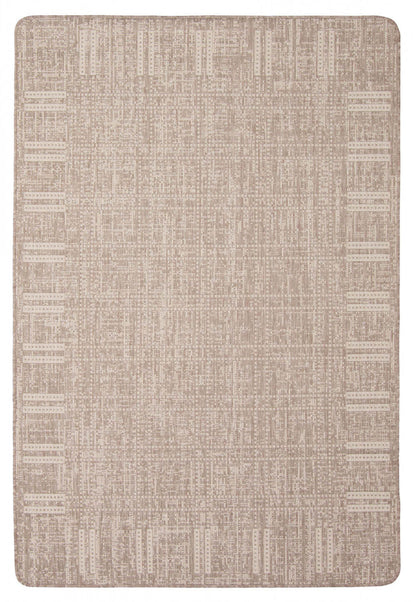 Tapis Joni Taupe - 4'4 X 6'5 |Carpette Joni taupe - 4 pi 4 po x 6 pi 5 po