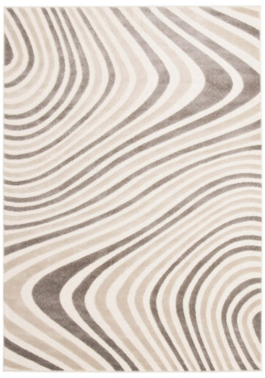 Nikkos Ivory 3'11 x 5'7 Area Rug|Carpette Nikkos ivoire 3 pi 11 po x 5 pi 7 po|D86FBL6Z