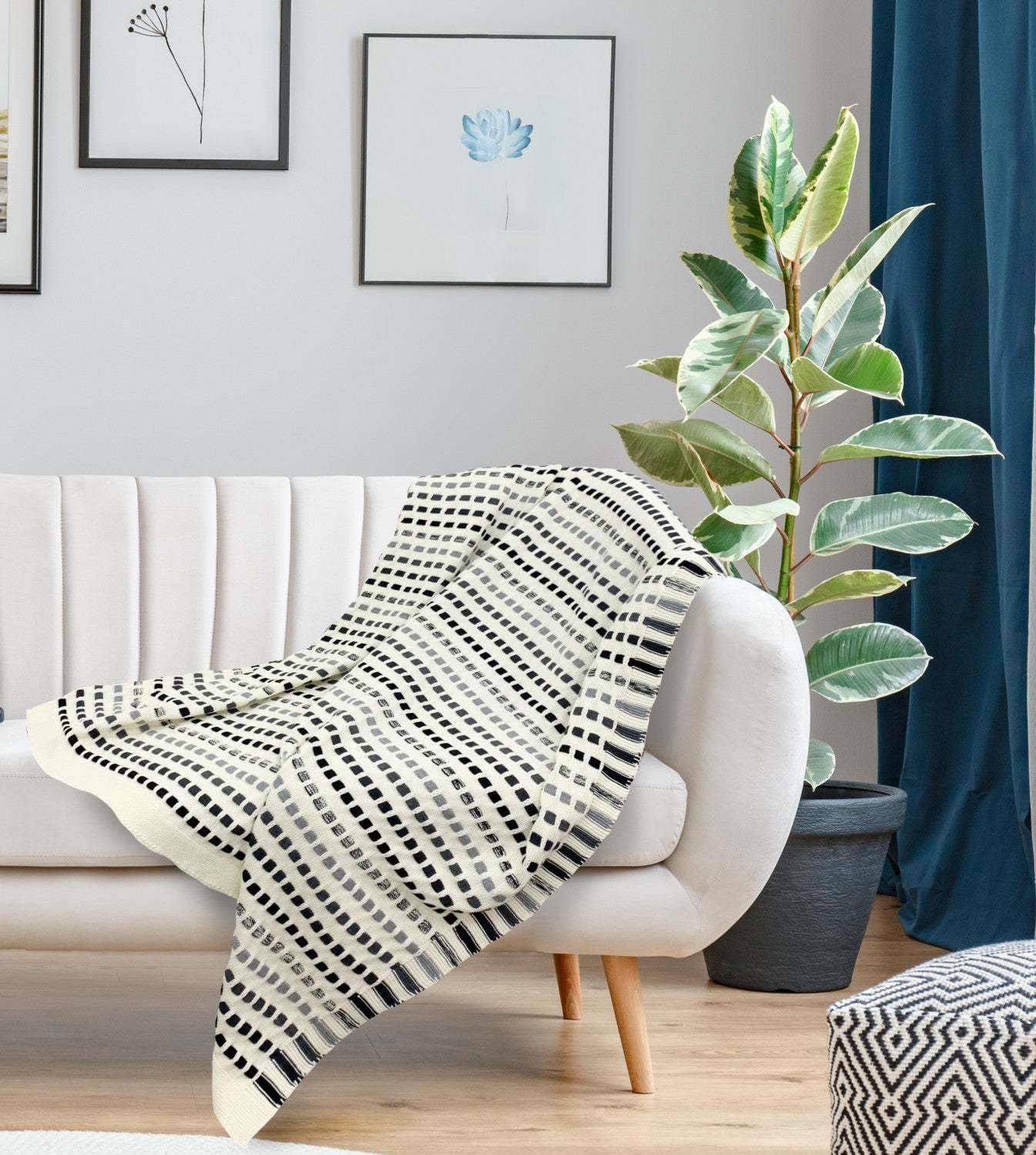 Plaid multicolore Westport - 50x60|Jeté Westport multicolore - 50x60|D258B2OV