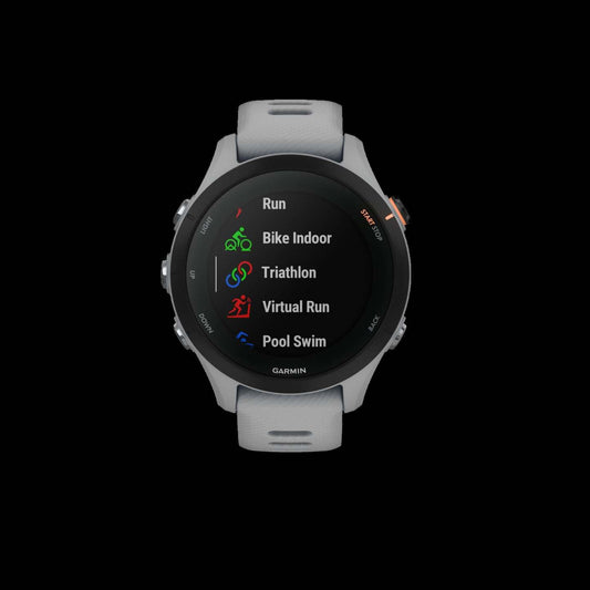 Garmin Forerunner® 255s Montre Gps Intelligente - Suivi De La Santé Quotidien, Autonomie De 12 Jours - Powder Gray