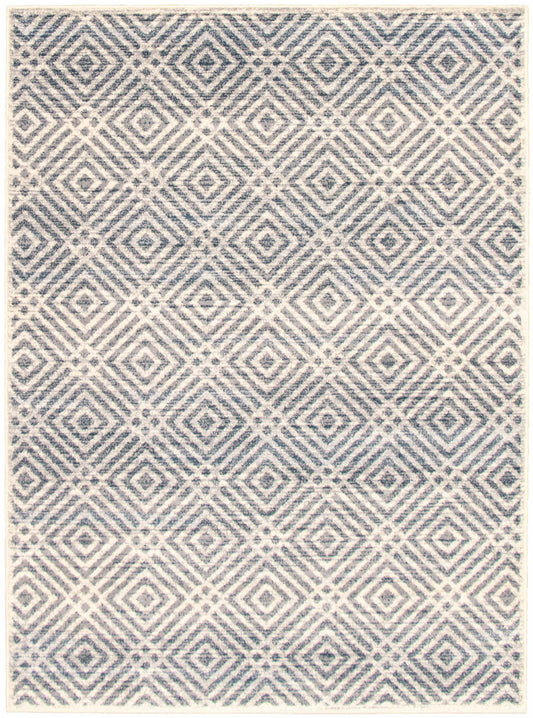 Tapis Electra Silver-Prol - 7'10 x 10'2|Carpette Electra argent-couleur pétrole - 7 pi 10 pox 10 pi 2 po| D2BEUJO2