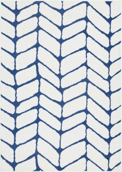 Tapis Lav Arco Bleu 4x6|Carpette Lav Arco bleue 4 x 6|D80GRDJA